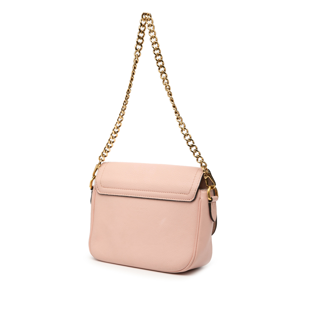 Pre-Loved Louis Vuitton Grained Calfskin Lockme Tender - Picture 2 of 7